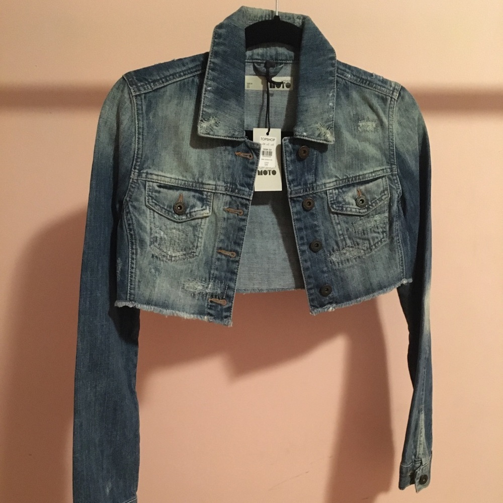 Cropped Denim Jacket